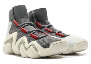 Adidas Crazy 8 ADV - Grau Altweiss Rot (CQ1869)