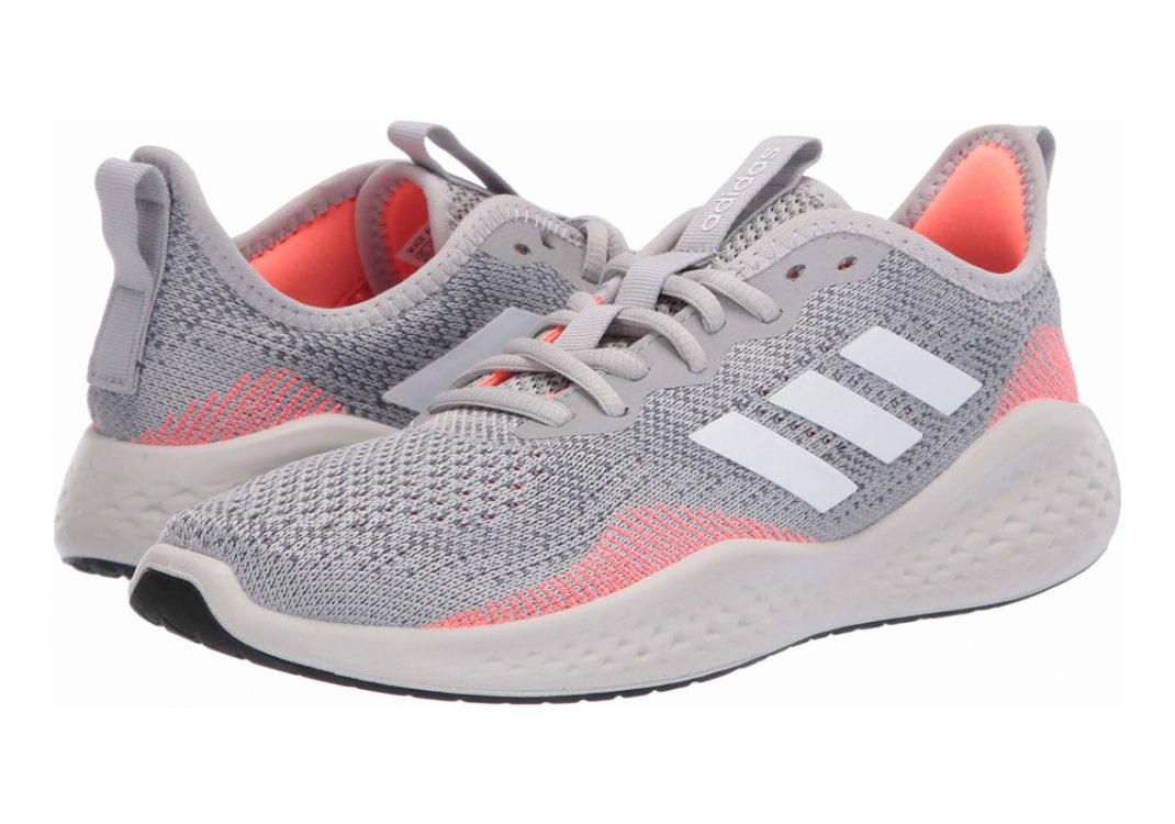 Adidas Fluidflow - Grey Two / Footwear White / Signal Coral (EG3667)
