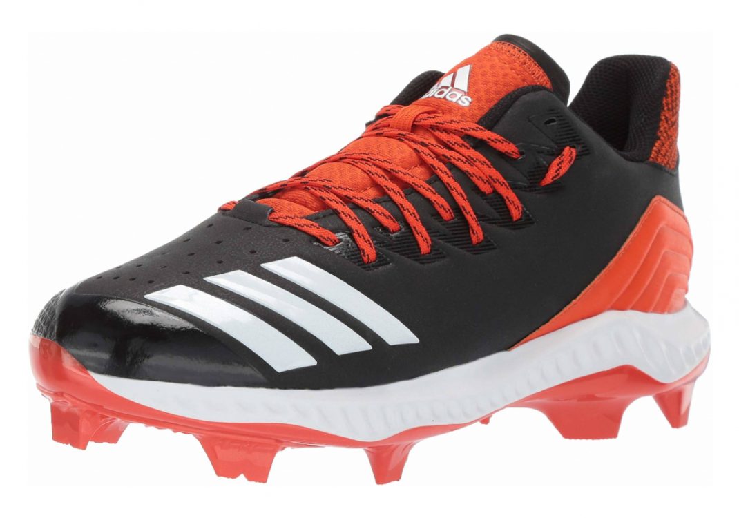 Adidas Icon Bounce TPU - Black White Collegiate Orange (AQ0158)