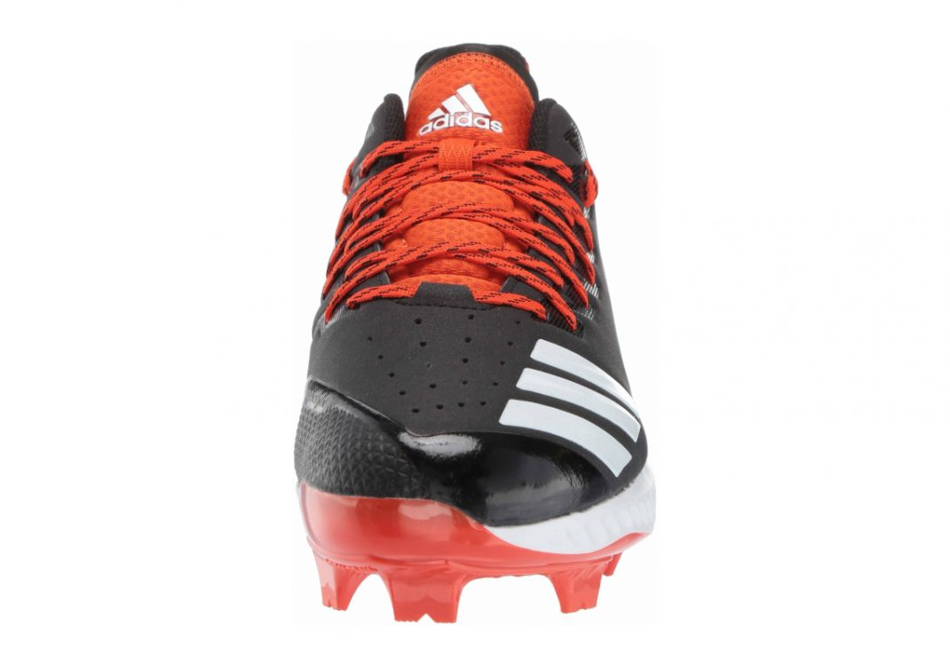 Adidas Icon Bounce TPU - Black White Collegiate Orange (AQ0158)