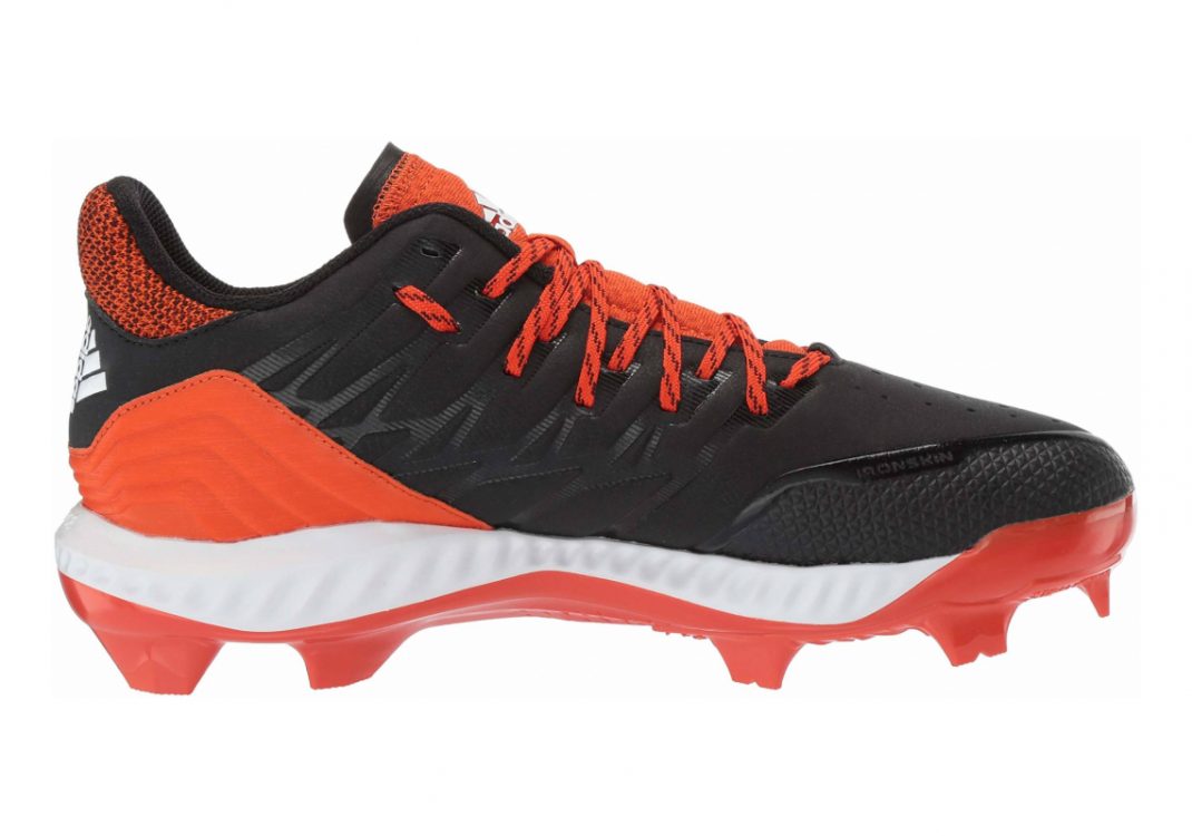Adidas Icon Bounce TPU - Black White Collegiate Orange (AQ0158)