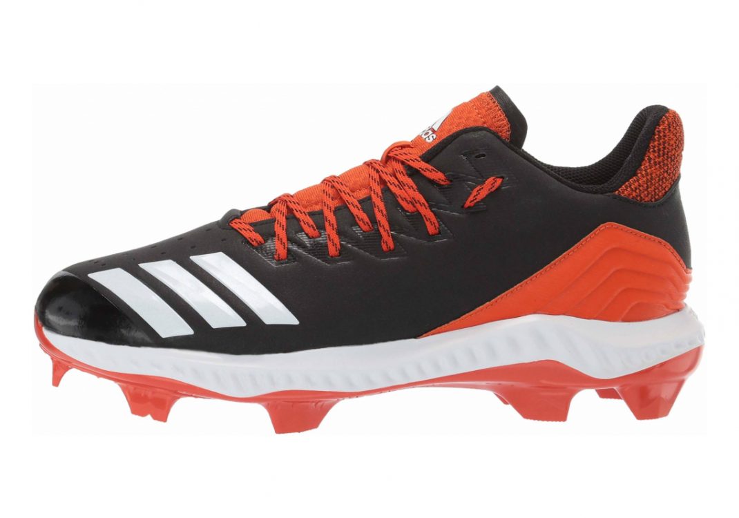 Adidas Icon Bounce TPU - Black White Collegiate Orange (AQ0158)