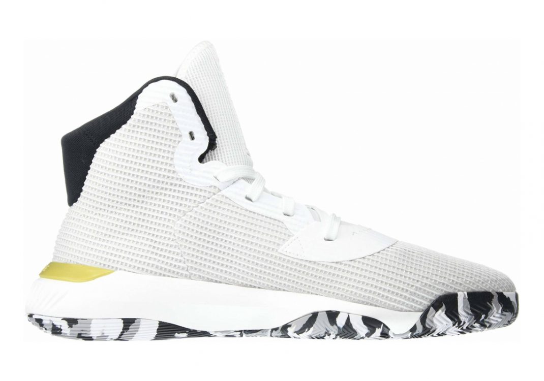 Adidas Pro Bounce 2019 - White/Black/Gold Metallic (EE3896)