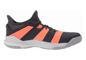 Adidas Stabil X - Grey Six Signal Coral Grey Two F17 (EH0843)