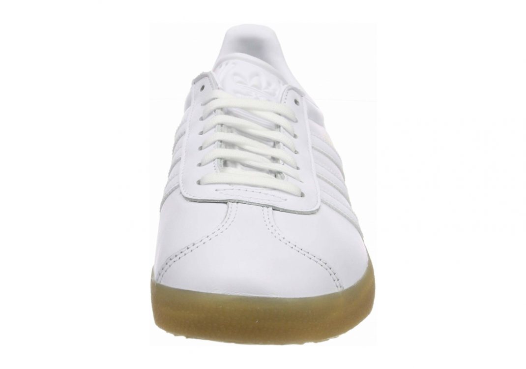 Adidas Gazelle Leather - Blanco Ftwr White Ftwr White Gum 3 Ftwr White Ftwr White Gum 3 (BD7479)