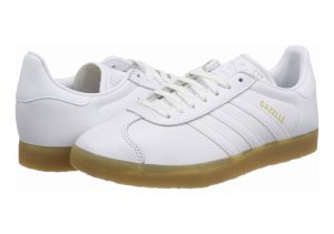 Adidas Gazelle Leather - Blanco Ftwr White Ftwr White Gum 3 Ftwr White Ftwr White Gum 3 (BD7479)
