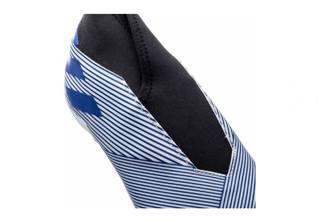 Adidas Nemeziz 19.3 Firm Ground Laceless - Weiß;Blau (EG7248)