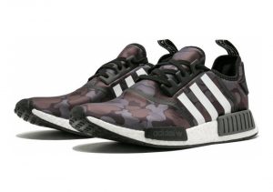 BAPE x Adidas NMD_R1 - black camo (BA7325)