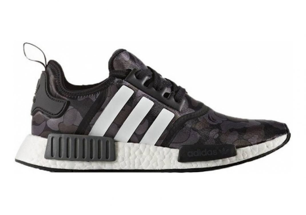 BAPE x Adidas NMD_R1 - black camo (BA7325)