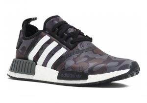 BAPE x Adidas NMD_R1 - black camo (BA7325)