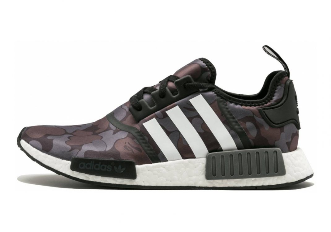 Adidas bape sale nmd black