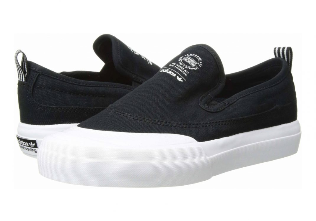 Adidas Matchcourt Slip ADV - Black/Black/White (F37387)