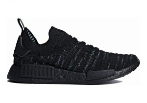 Adidas NMD_R1 STLT Parley Primeknit - Core Black Blue Spirit Eqt Green (AQ0943)