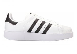 Adidas Superstar Bold Platform - WHITE BLACK (BA7666)