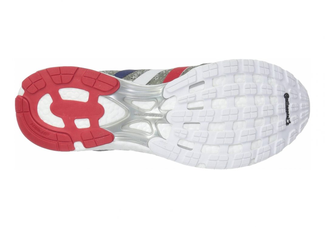 Adidas Adizero Adios Boost 3.0 - Grey Grefou Ftwwht Scarle Grefou Ftwwht Scarle (CP9368)