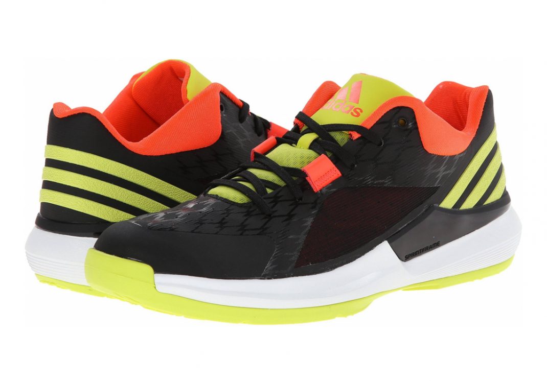 Adidas Crazy Strike Low - Black Yellow Solar Red (S83883)