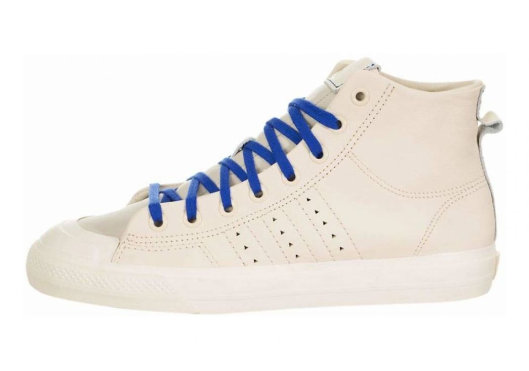 Adidas Pharrell Williams Nizza Hi RF - Neutral/Royal Blue (FX8010)