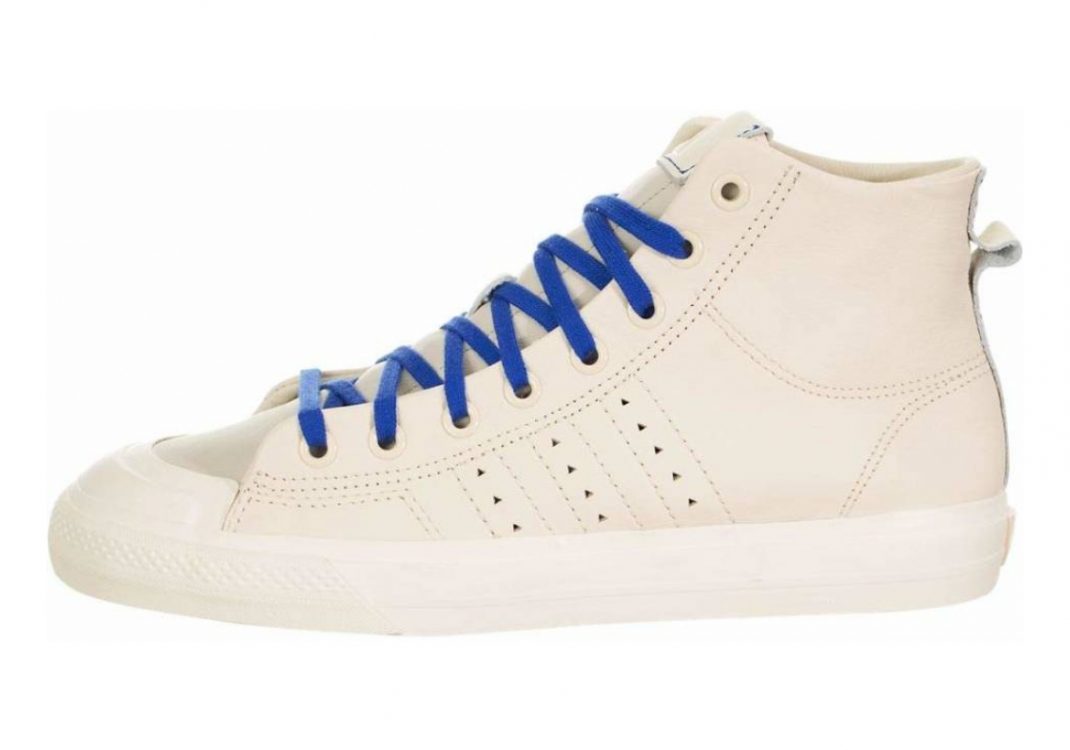 Adidas Pharrell Williams Nizza Hi RF - Neutral/Royal Blue (FX8010)