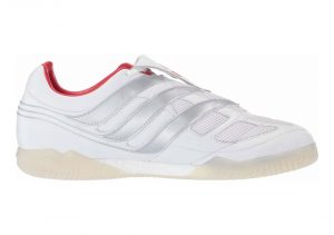 Adidas Predator Precision David Beckham Shoes - Footwear White / Silver Metallic / Predator Red (F97224)