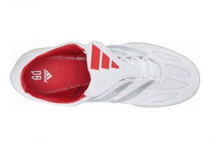Adidas Predator Precision David Beckham Shoes - Footwear White / Silver Metallic / Predator Red (F97224)