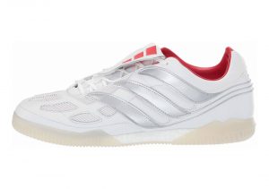 Adidas Predator Precision David Beckham Shoes - Footwear White / Silver Metallic / Predator Red (F97224)