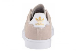 Adidas Campus Vulc II - White Cwhite Ftwwht Gold Mt Cwhite Ftwwht Gold Mt (DB0385)