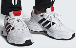 Adidas Strutter White/Black/Red