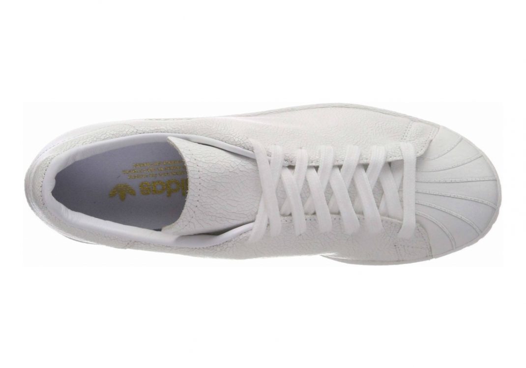 Adidas Superstar 80s Clean - Weiß Ftwr White Ftwr White Gold Met Ftwr White Ftwr White Gold Met (AQ1022)