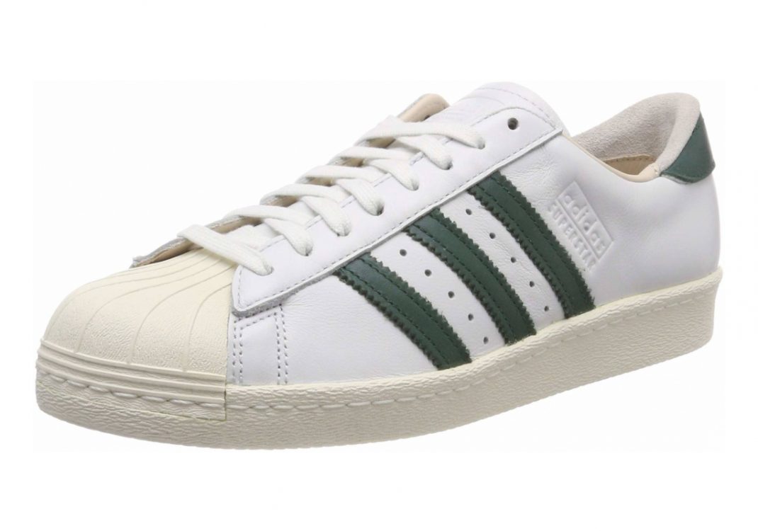 Adidas Superstar 80s Recon - Crystal White/Collegiate Green (B41719)