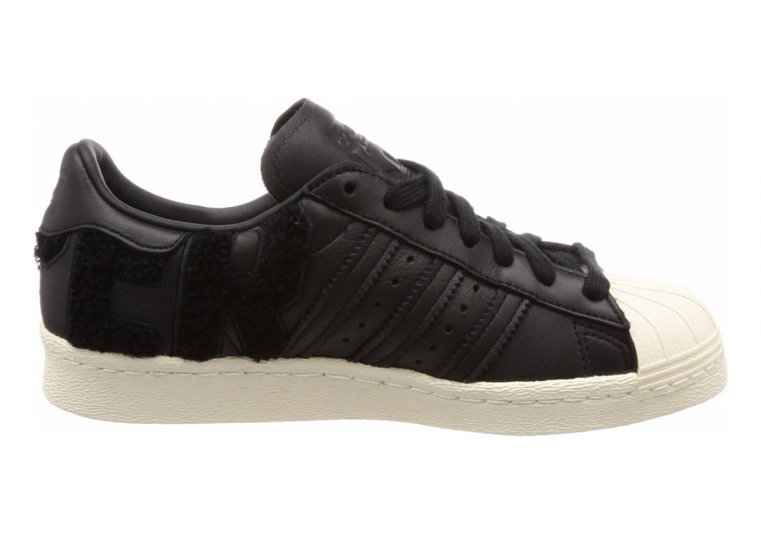 Adidas superstar 80s store black