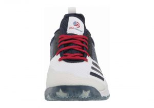 White/Collegiate Navy/Power Red (D97836)