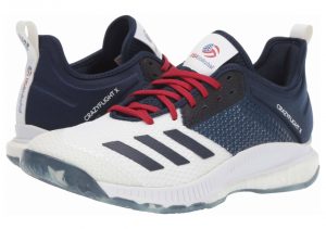 White/Collegiate Navy/Power Red (D97836)