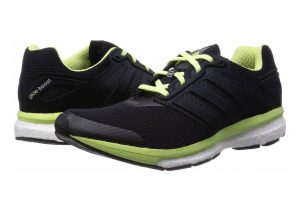 Adidas Supernova Glide Boost 7 - Core Black Ftwr White Frozen Yellow F15 (B33602)