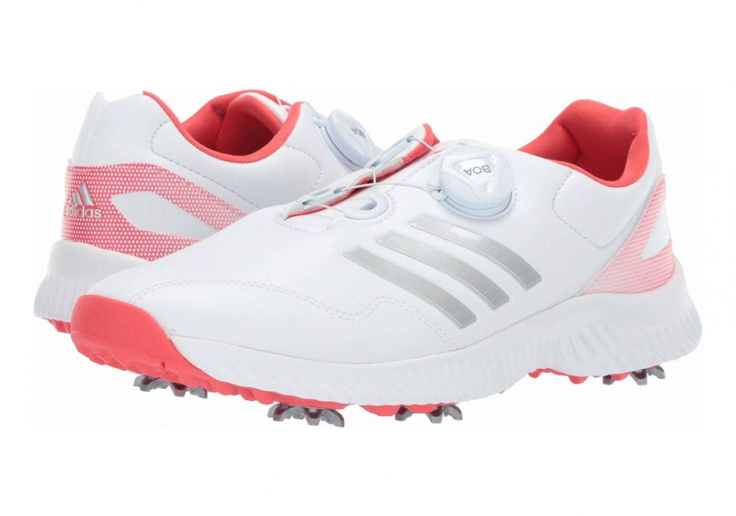 Adidas Response Bounce BOA - Ftwr White Silver Metallic Real Coral (F33669)