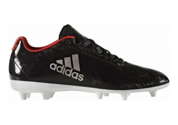 Adidas X 17.4 Firm Ground - Core Black/Platin Metallic/Core Red (BA8564)