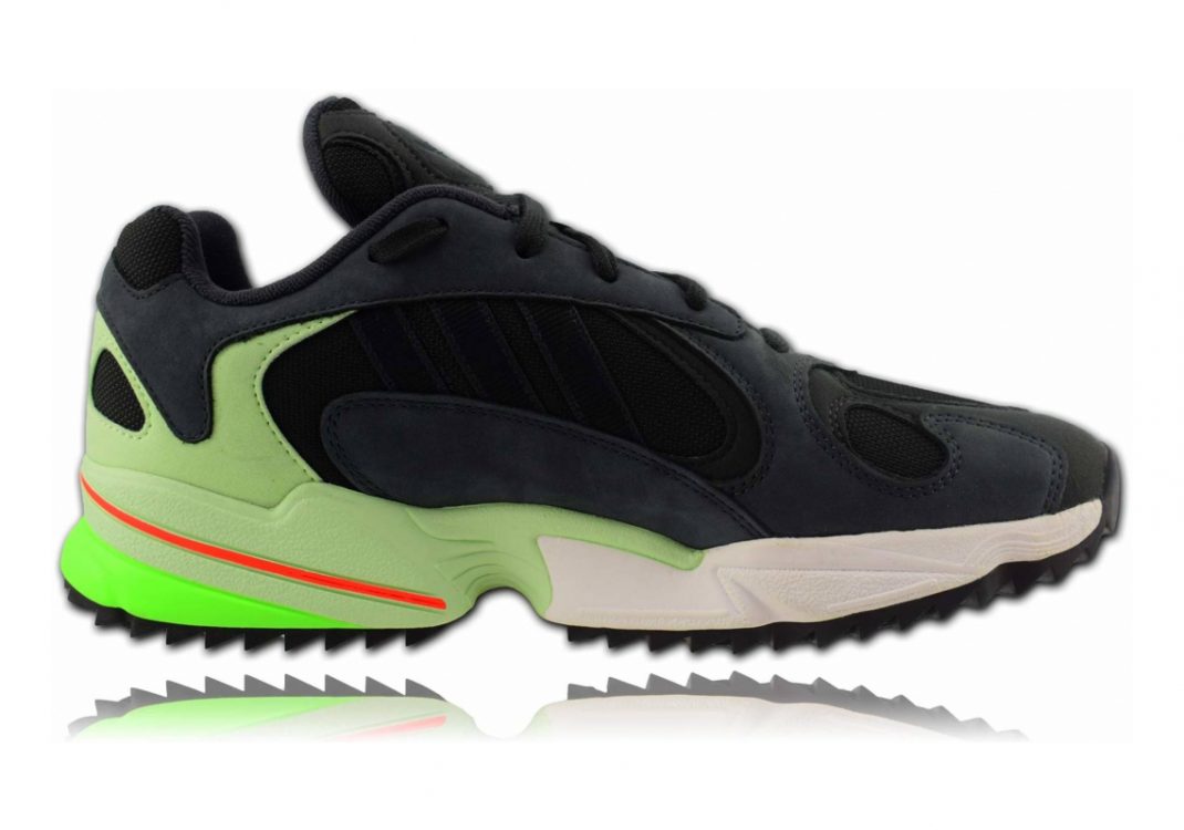 Adidas Yung-1 Trail - gris carbone/noir/vert olive (EE6538)