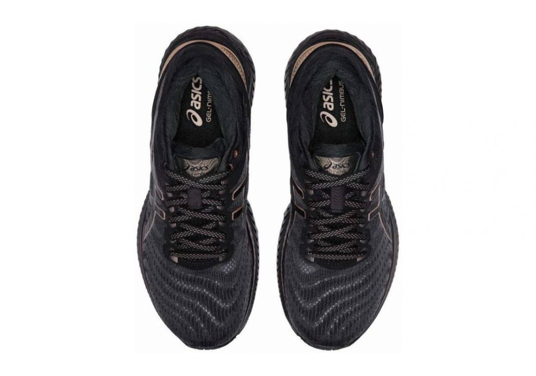 Asics Gel Nimbus 22 Platinum - Black / Rose Gold (1011A779001)