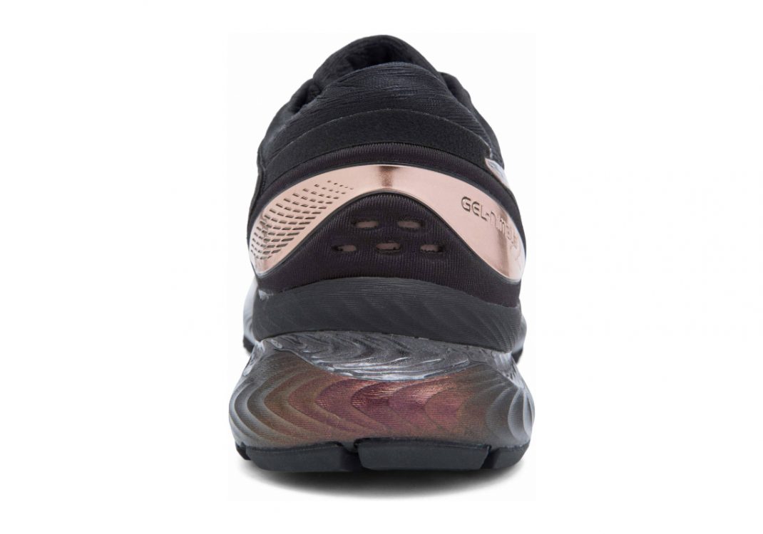 Asics Gel Nimbus 22 Platinum - Black / Rose Gold (1011A779001)