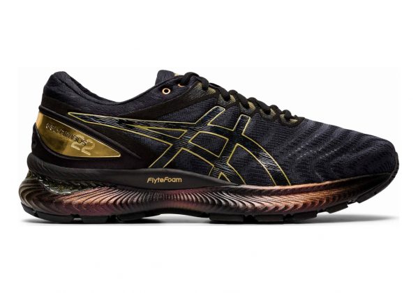 Asics Gel Nimbus 22 Platinum - Black / Rose Gold (1011A779001)