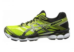 Asics Gel Cumulus 16 - Amarillo Negro Plata Blanco (T439N0590)
