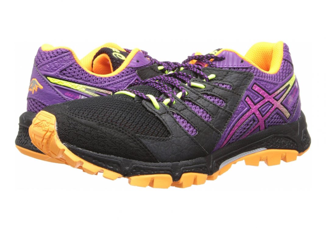 Asics Gel FujiAttack 4 - Onyx Hot Pink Purple (T584N9920)