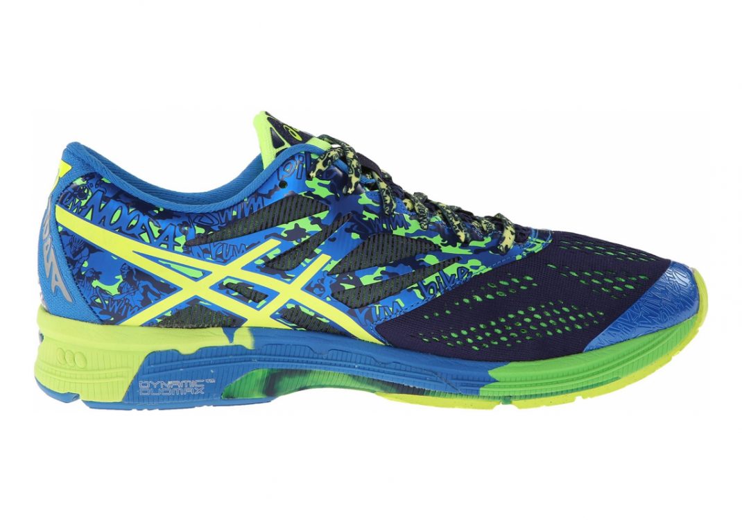 Asics Gel Noosa Tri 10 - Azul Midnight Flash Yellow Flash Green 4907 (T530N4907)