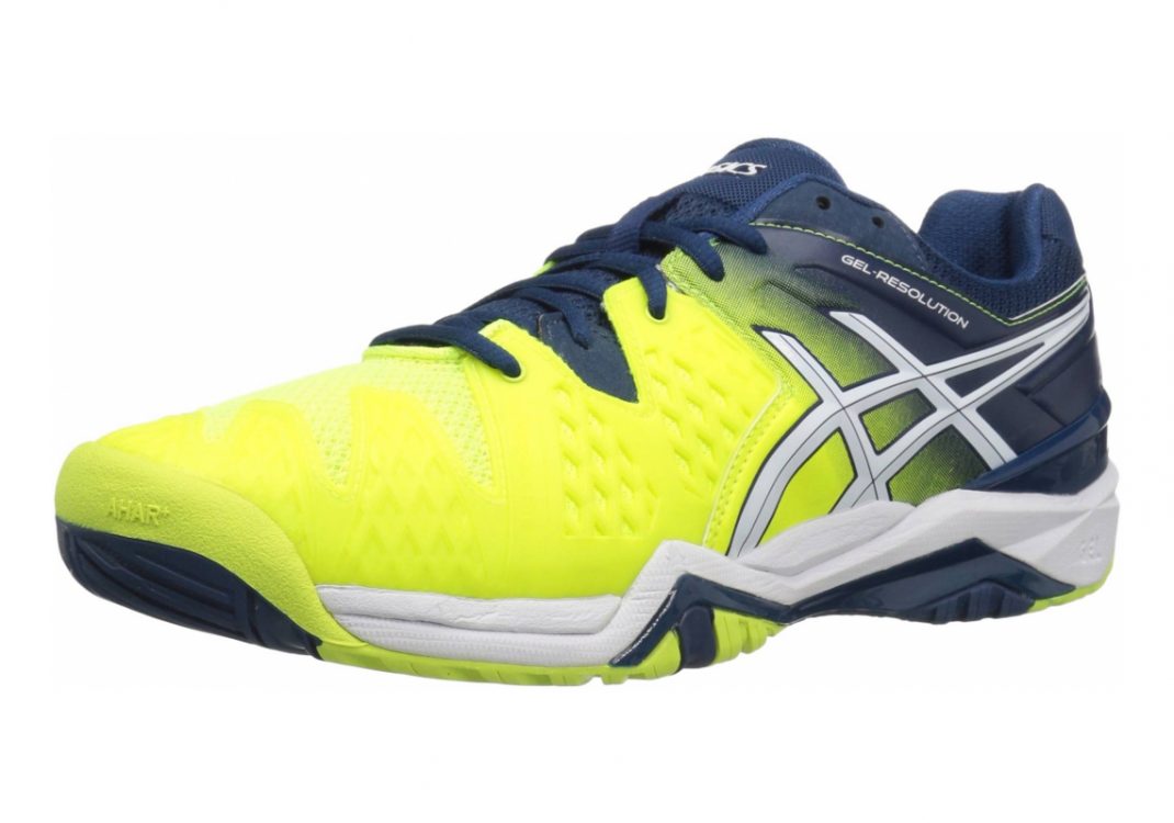 Asics Gel Resolution 6 - Safety Yellow White 0701 (E500Y0701)