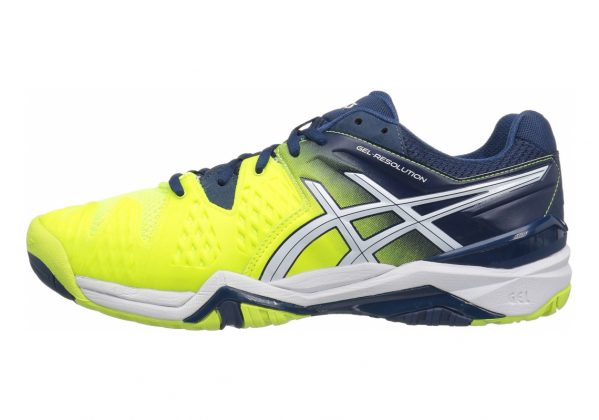Asics Gel Resolution 6 - Safety Yellow White 0701 (E500Y0701)