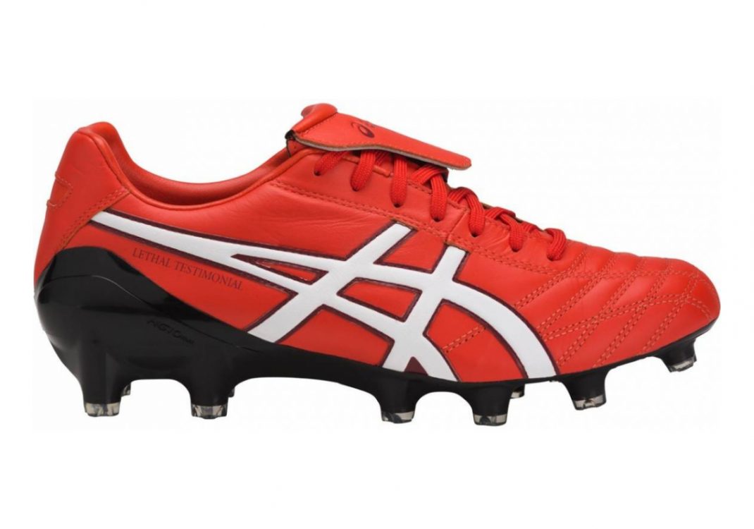 Asics lethal store testimonial red