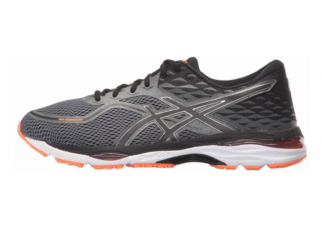 Asics Gel Cumulus 19 - Black Carbon Black Hot Orange (T7B3N9790)