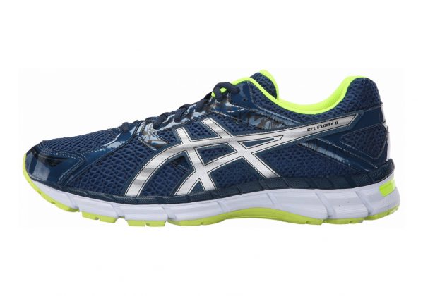 Asics Gel Excite 3 - Ink/Silver/Flash Yellow (T5B4N5193)