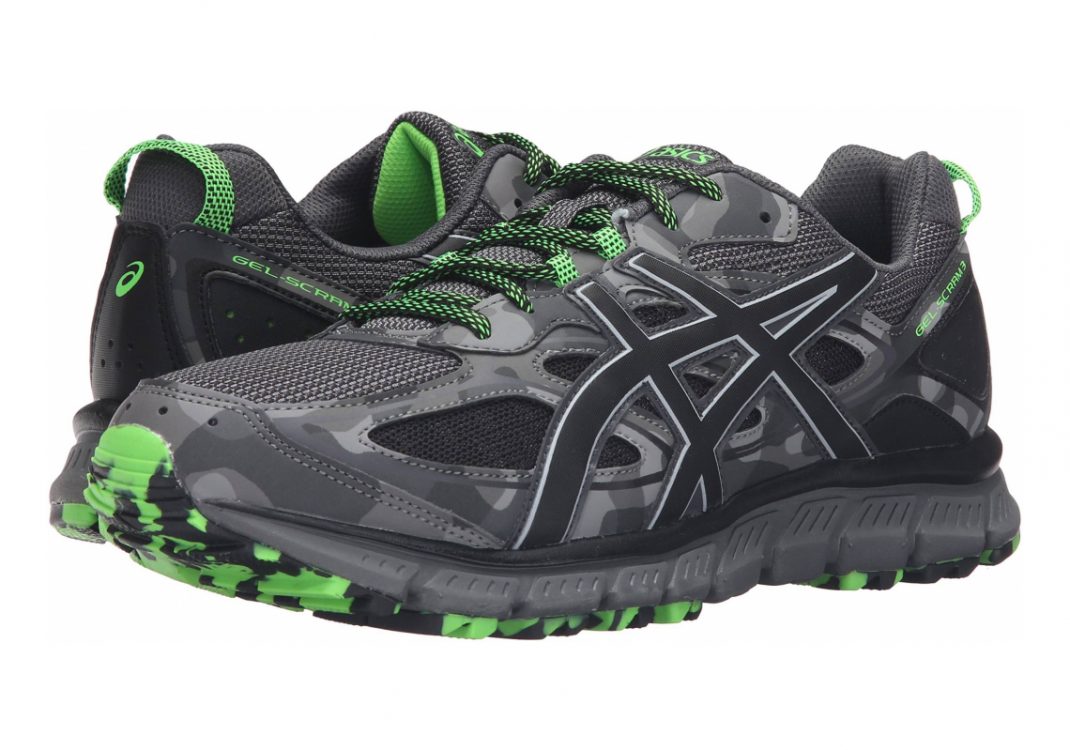 Asics Gel Scram 3 - Carbon/Black/Green Gecko (T6K2N9790)