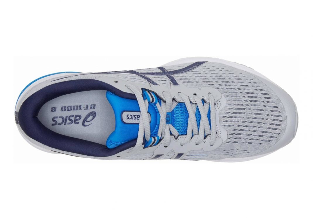 Asics GT 1000 8 - MID GREY/PEACOAT (1011A540020)