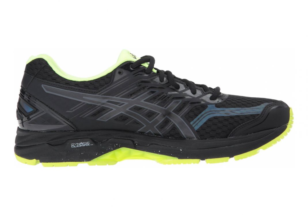 Asics GT 2000 5 Lite-Show - Black/safety Yellow/reflective (T7E1N9007)